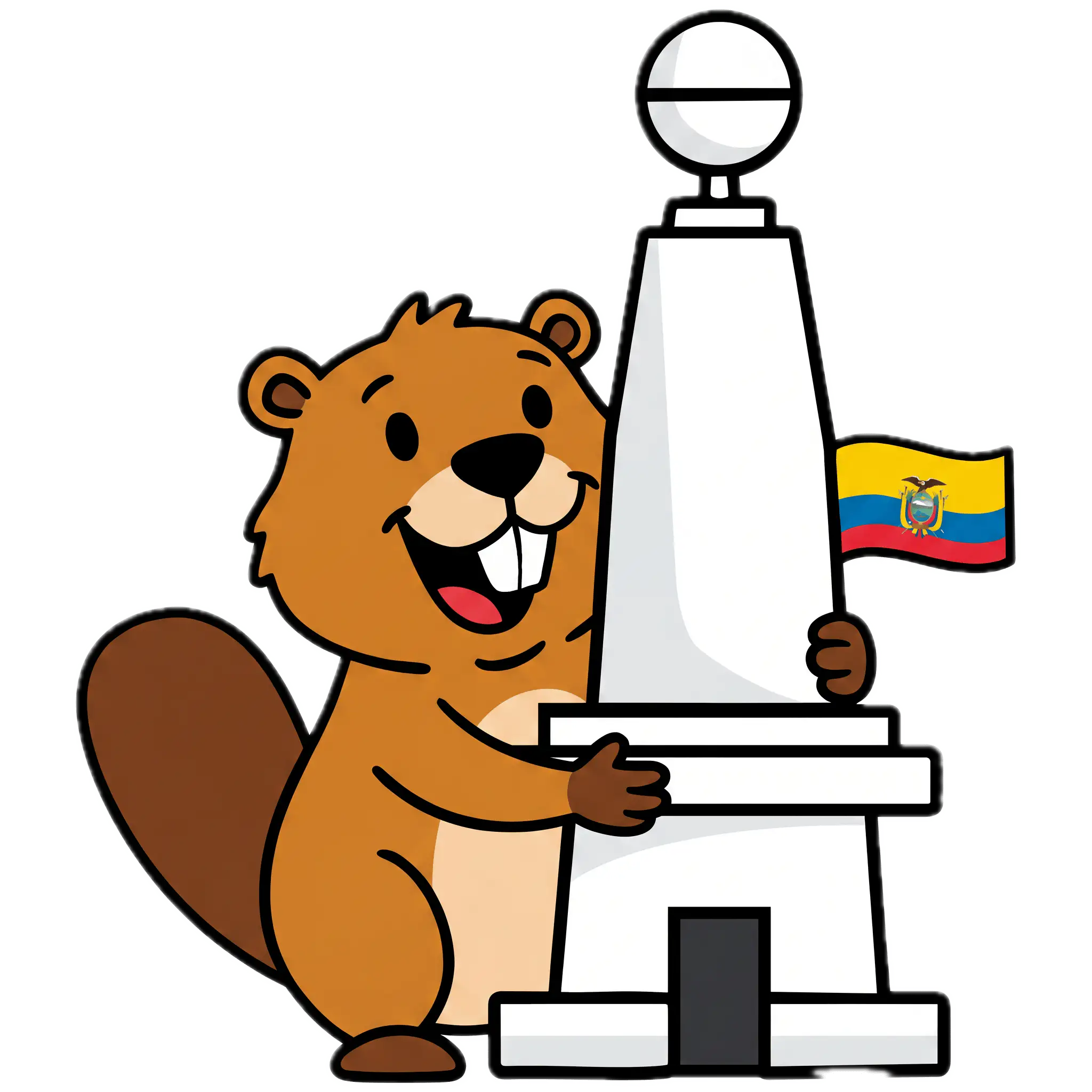 Mascota Bebras Ecuador